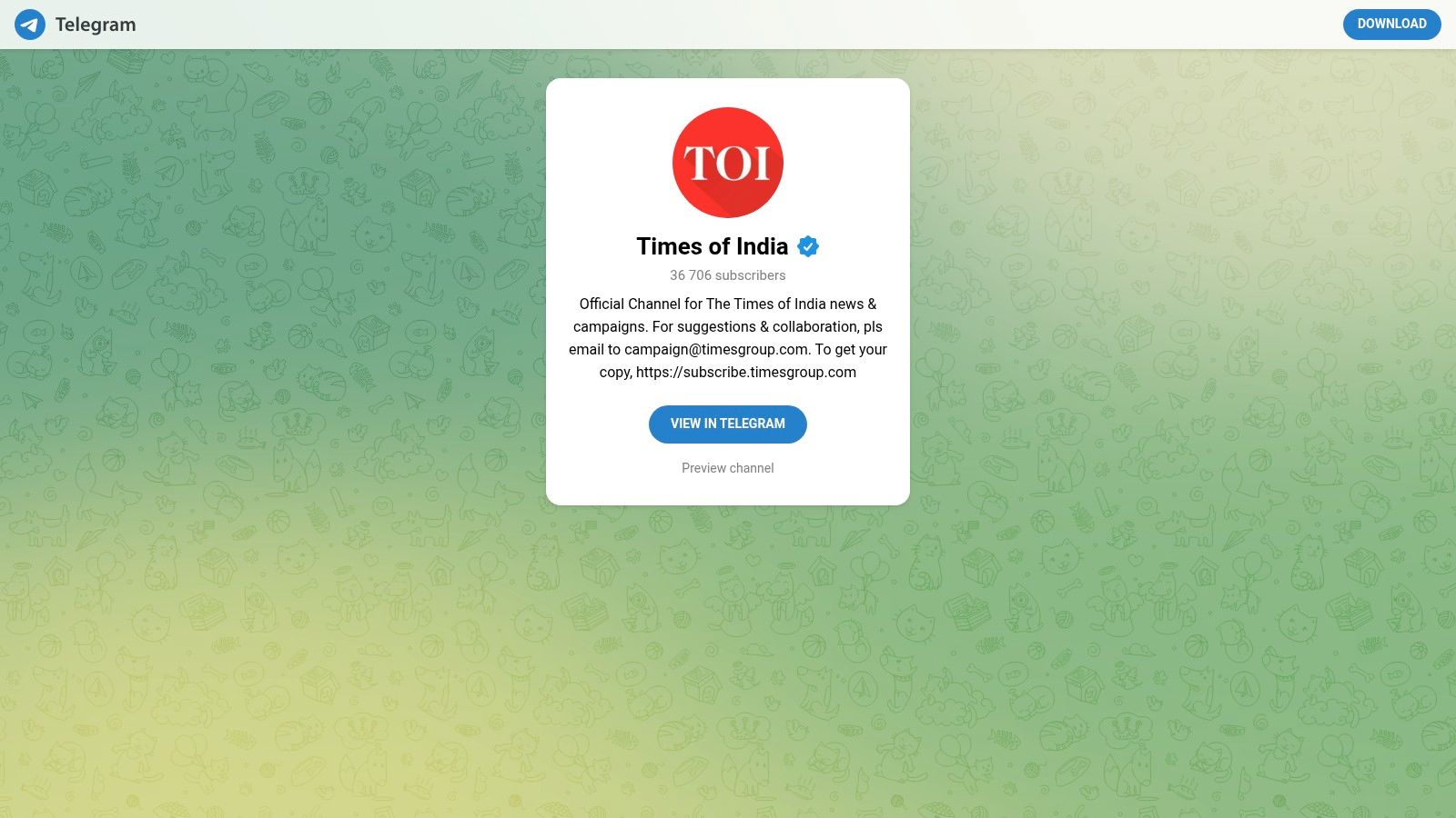 Times of India