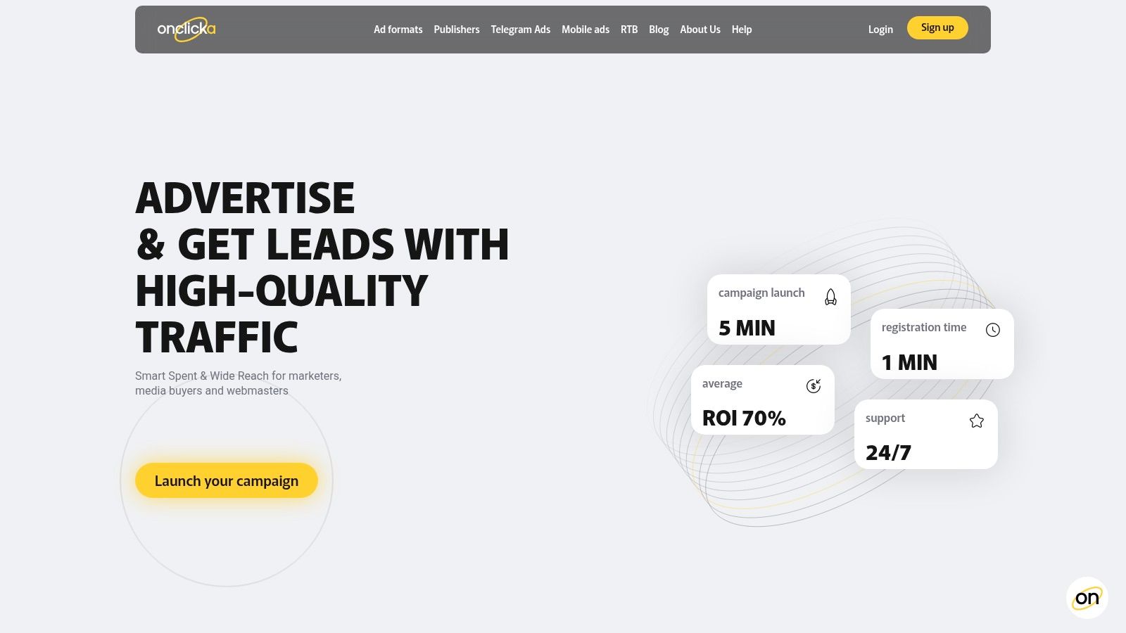 OnClickA (TMA ads enabled)