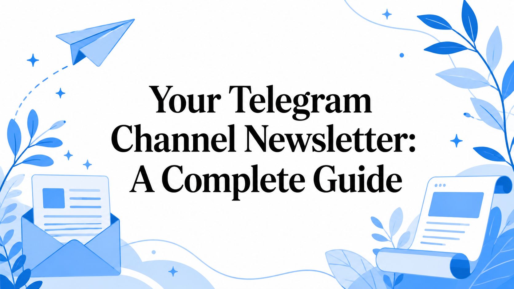 Your Telegram Channel Newsletter: A Complete Guide