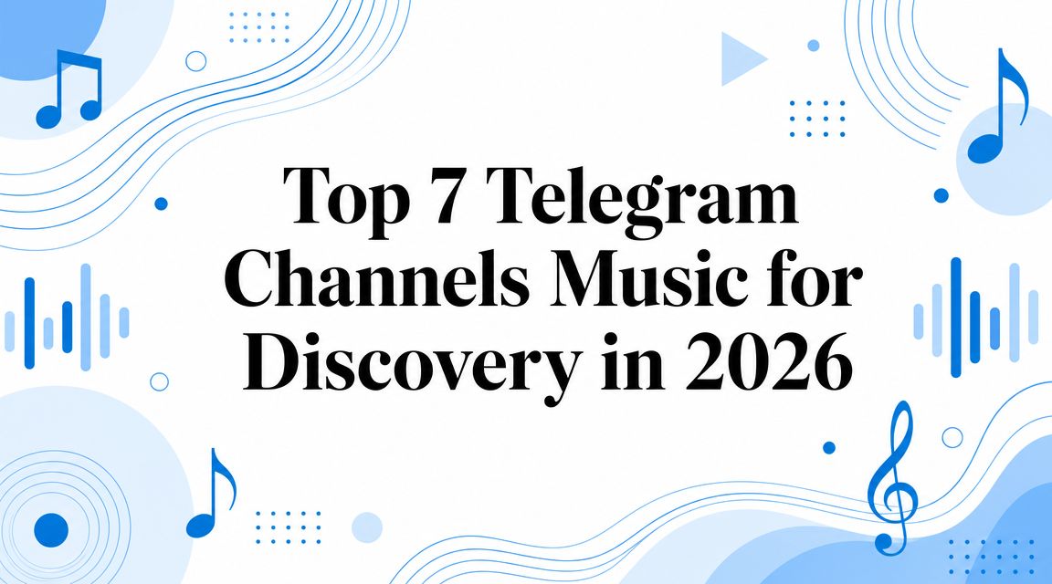 Top 6 Telegram Channels Music for Discovery in 2026