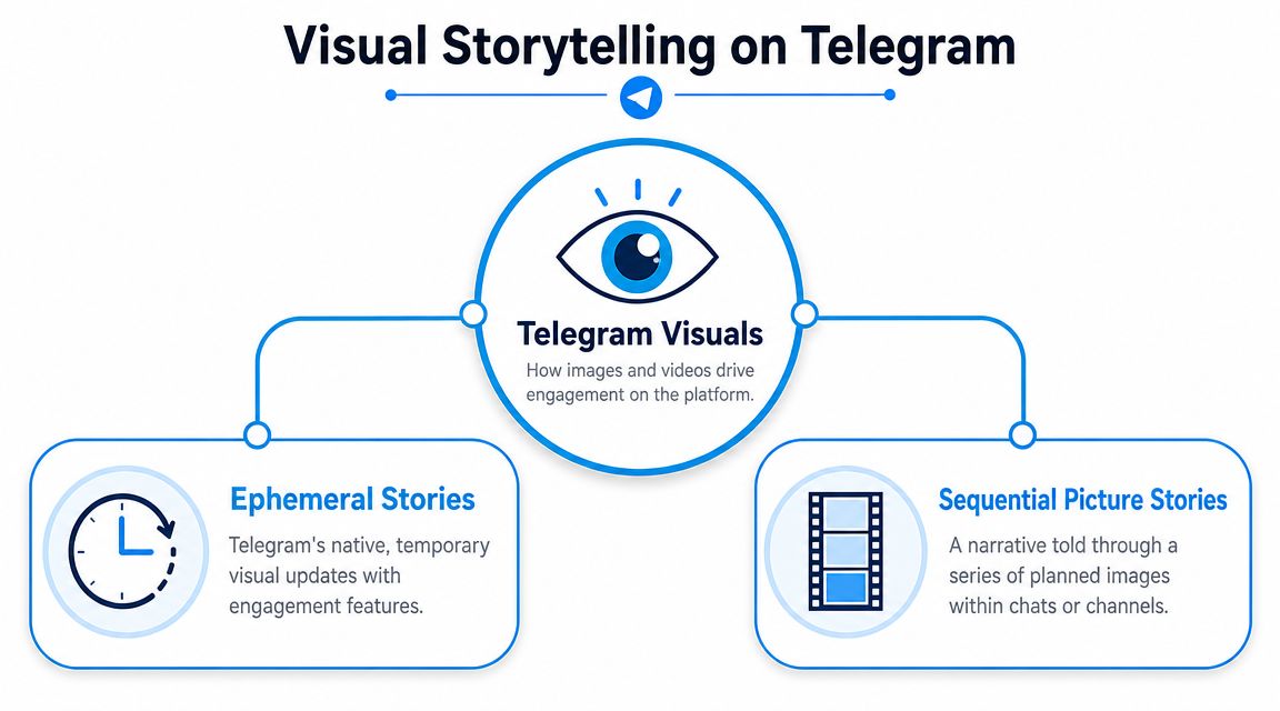 Understanding the Power of Visuals on Telegram